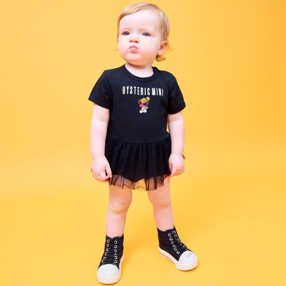 ANGEL MINI 羽付き チュールロンパース