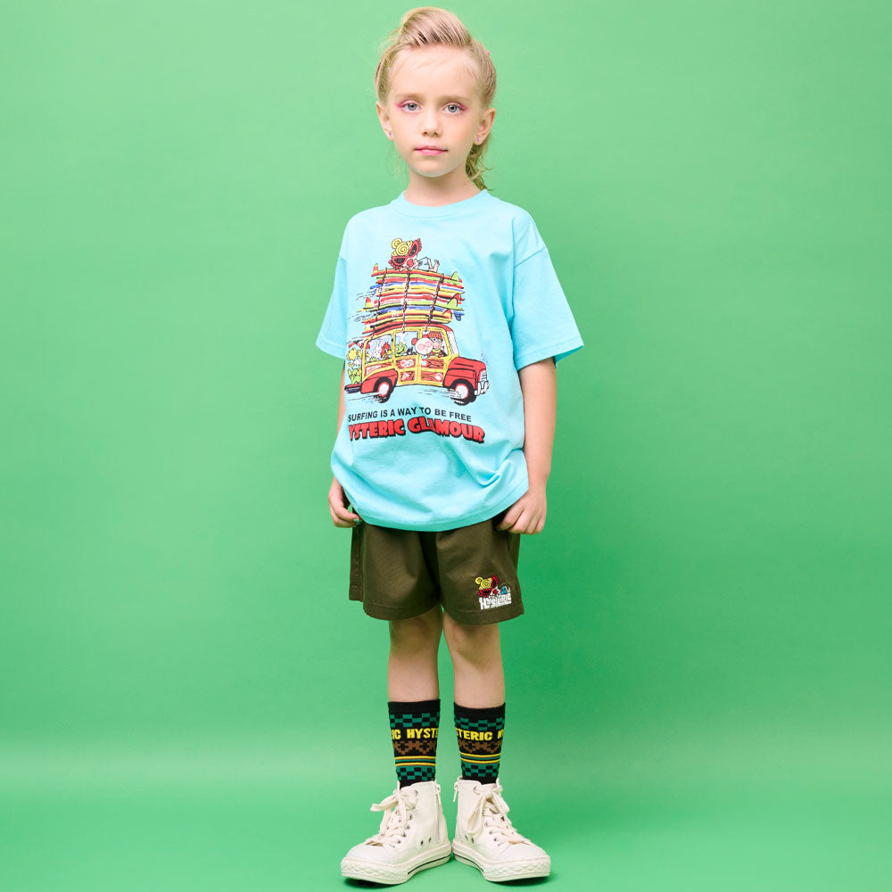 RELAX WITH MINI 膝上丈 ハーフパンツ