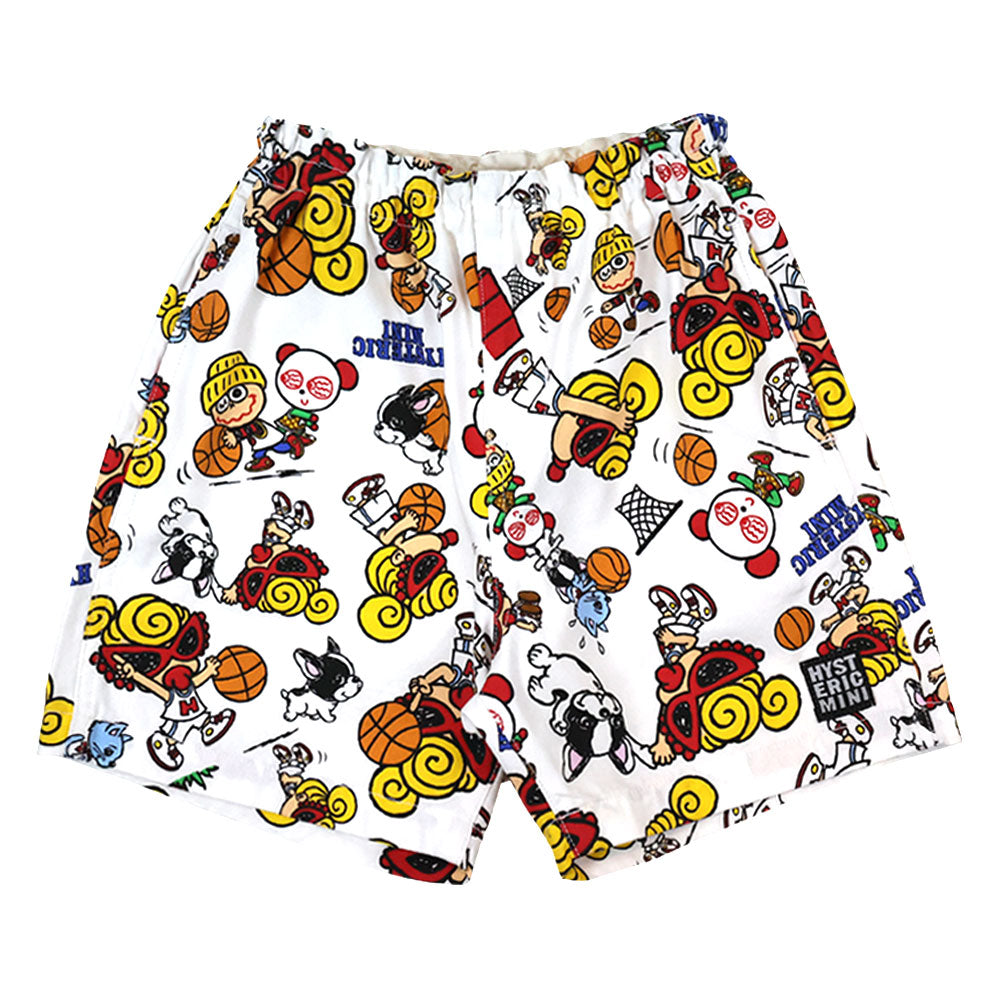 HYSTERIC MINI HOOPS総柄 ハーフパンツ