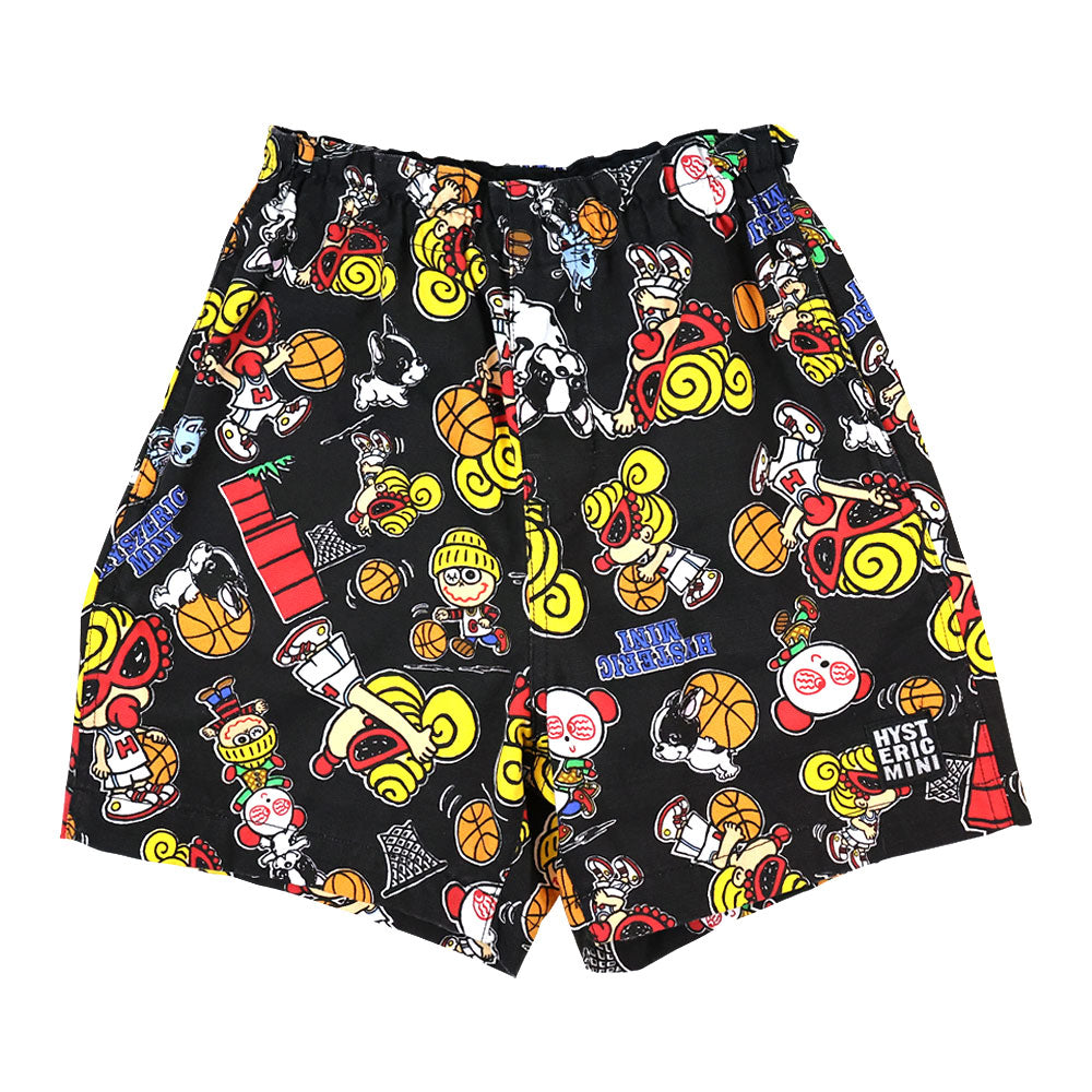 HYSTERIC MINI HOOPS総柄 ハーフパンツ