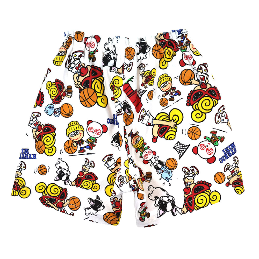 HYSTERIC MINI HOOPS総柄 ハーフパンツ