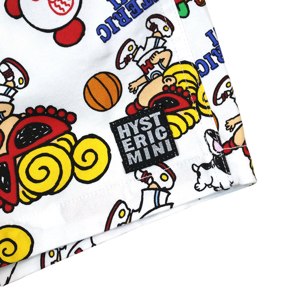 HYSTERIC MINI HOOPS総柄 ハーフパンツ