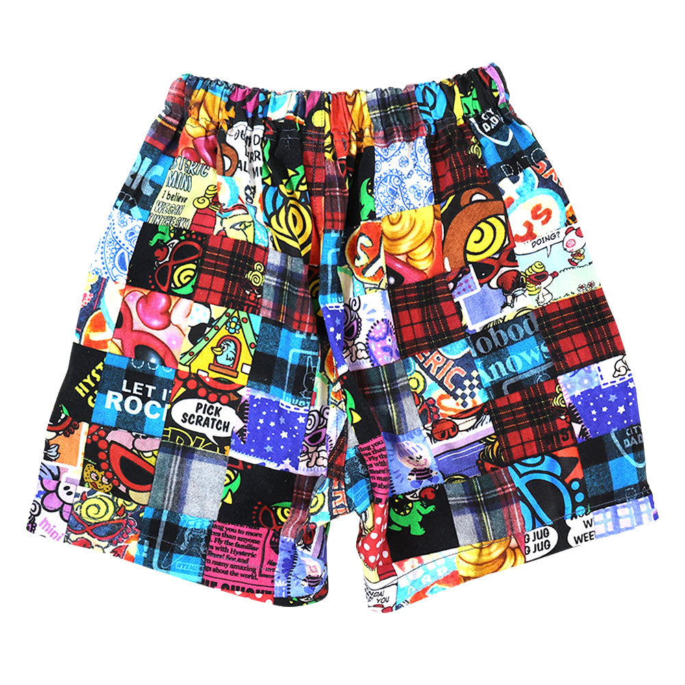 CRAZY QUILT総柄 Viscotex ハーフパンツ – Hystericmini OnlineStore