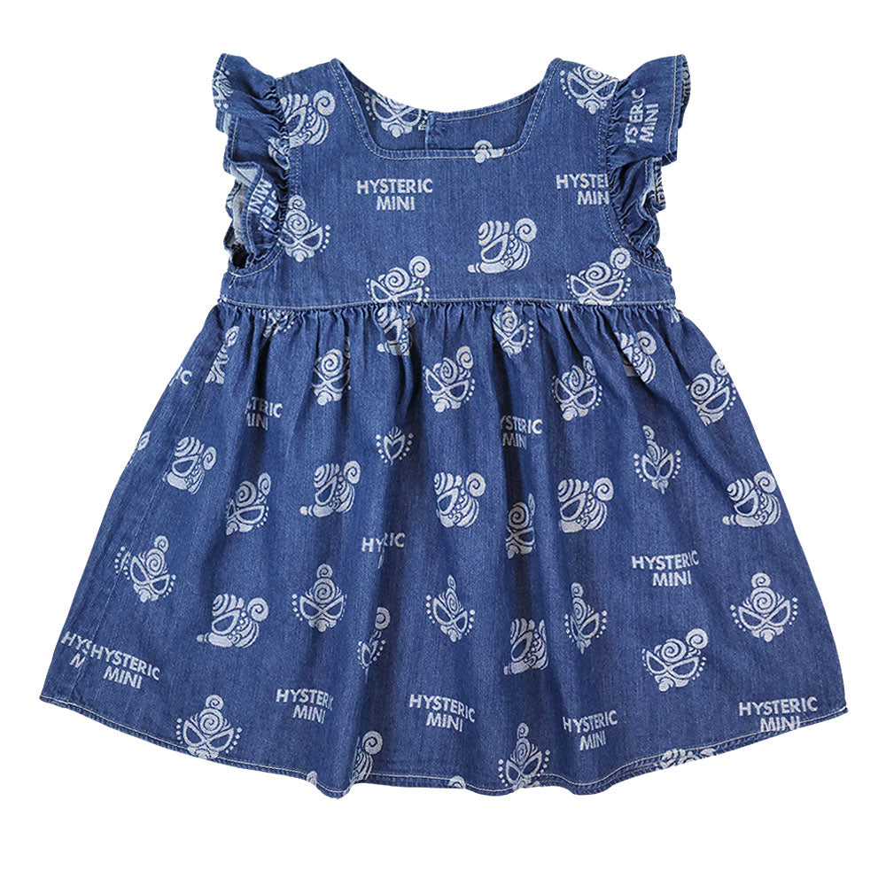 MINI FACE JQ デニムワンピース
