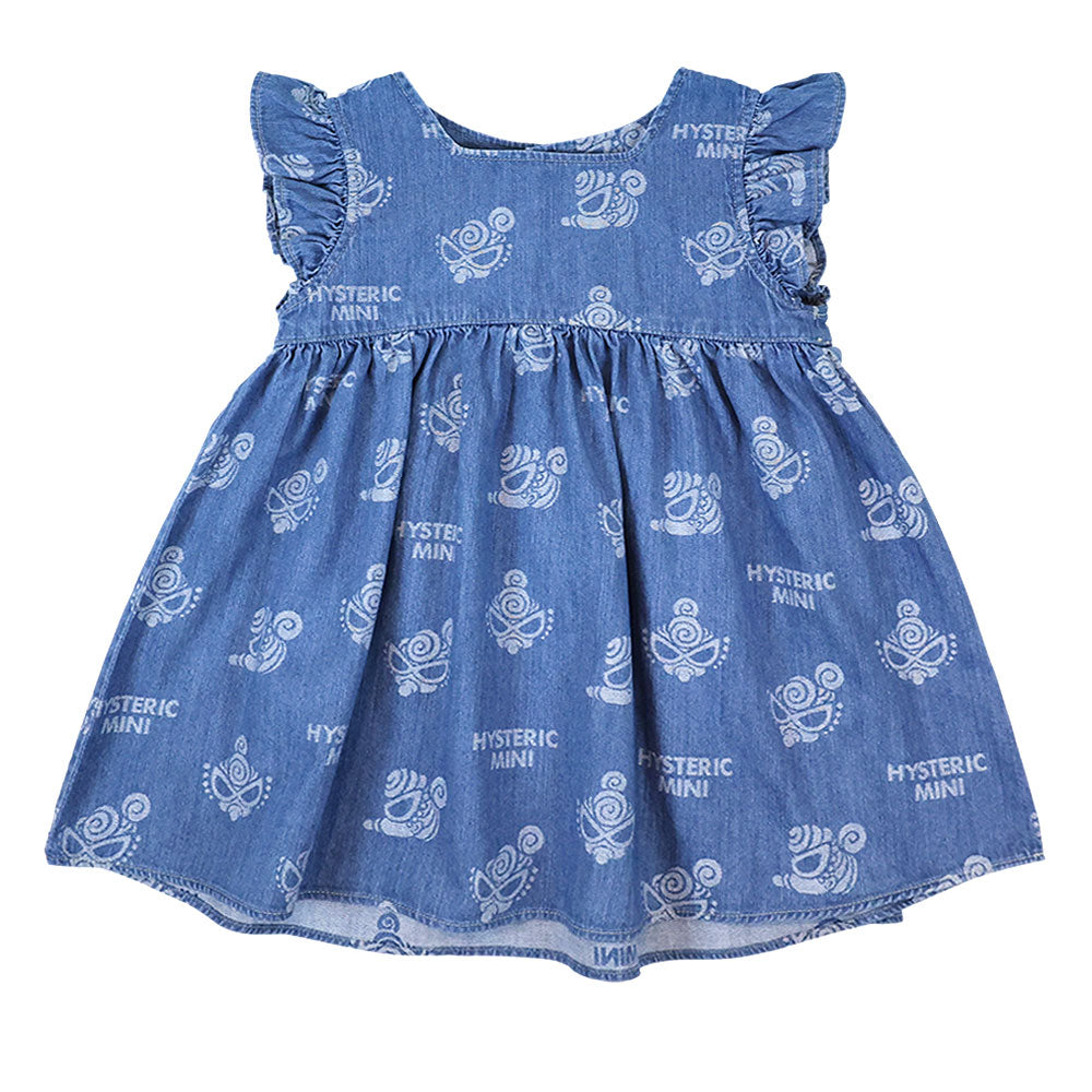 MINI FACE JQ デニムワンピース