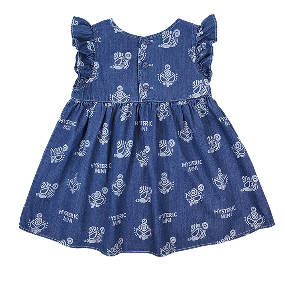 MINI FACE JQ デニムワンピース