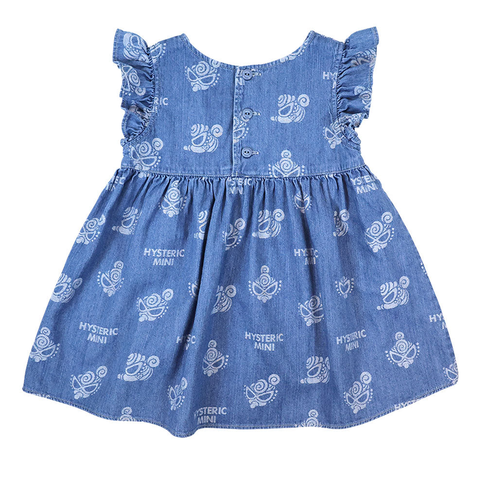 MINI FACE JQ デニムワンピース