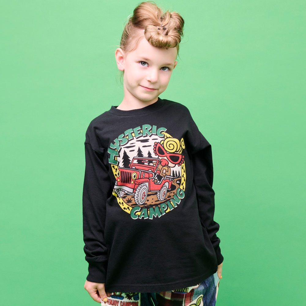 CAMP MINI COMING THROUGH! 長袖Tシャツ