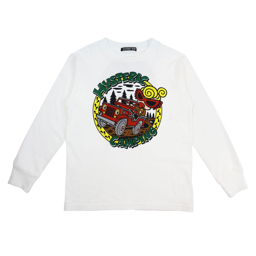 CAMP MINI COMING THROUGH! 長袖Tシャツ