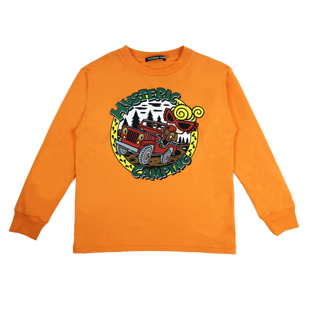 CAMP MINI COMING THROUGH! 長袖Tシャツ