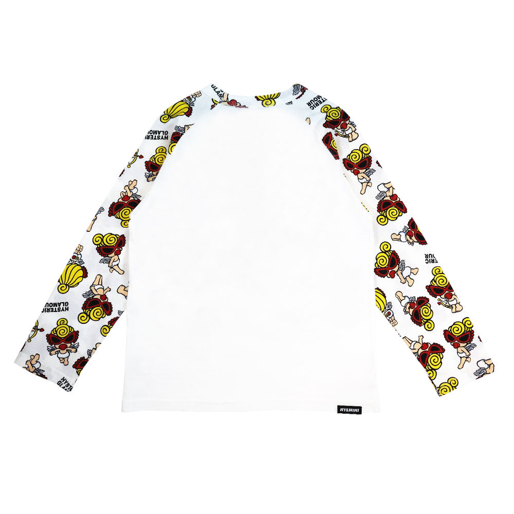 ANGEL MINI ラグラン長袖Tシャツ