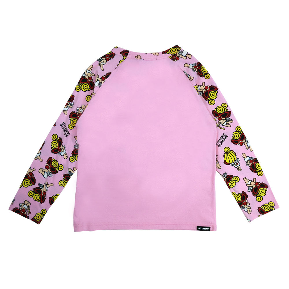 ANGEL MINI ラグラン長袖Tシャツ