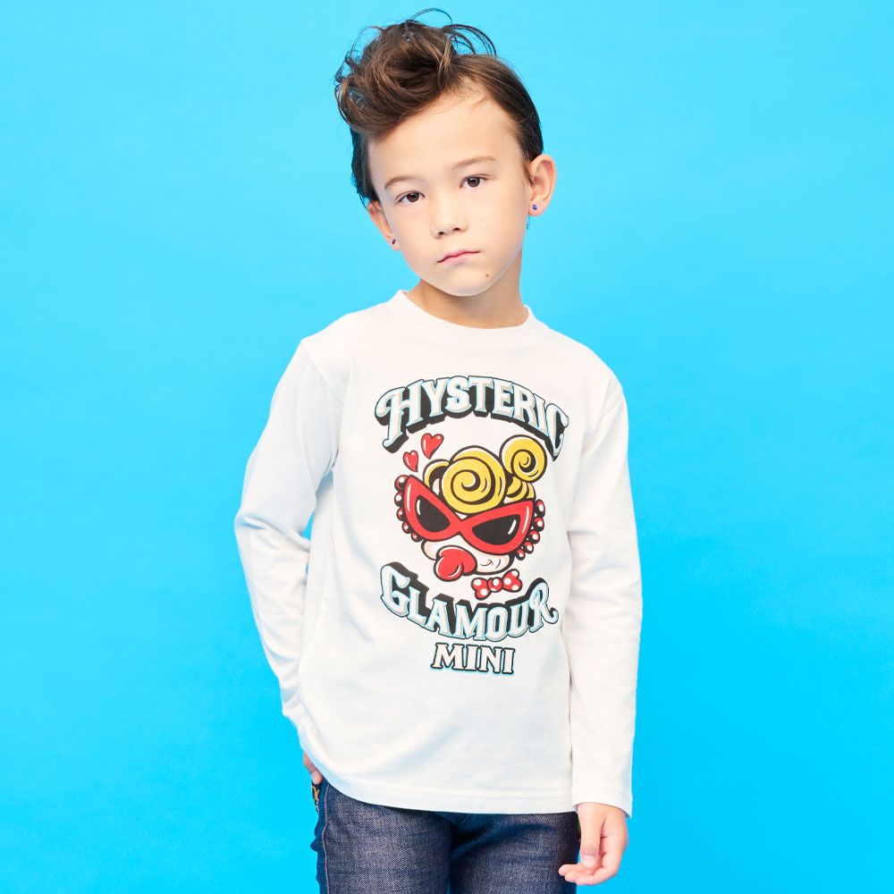 BOW TIE MINI 長袖Tシャツ