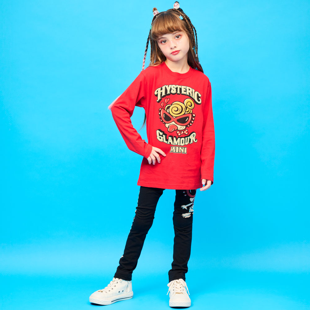 BOW TIE MINI 長袖Tシャツ