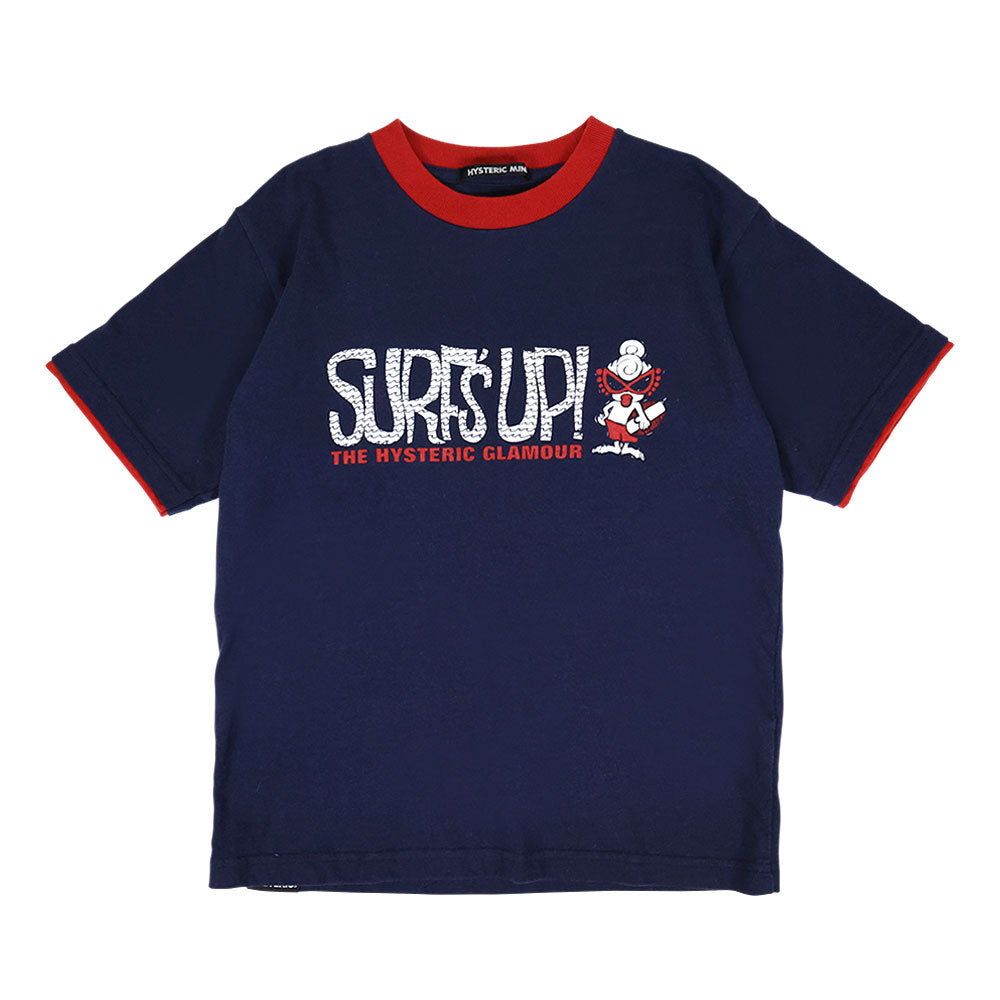 SURF'S UP HYSTERIC! 重ね着風 半袖Tシャツ