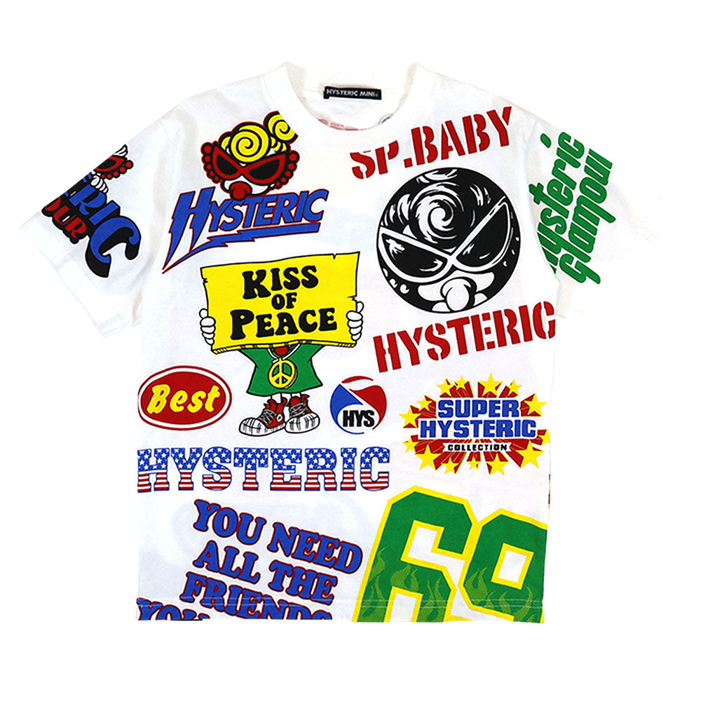 HYSTERIC LOGO MANIAC 半袖Tシャツ