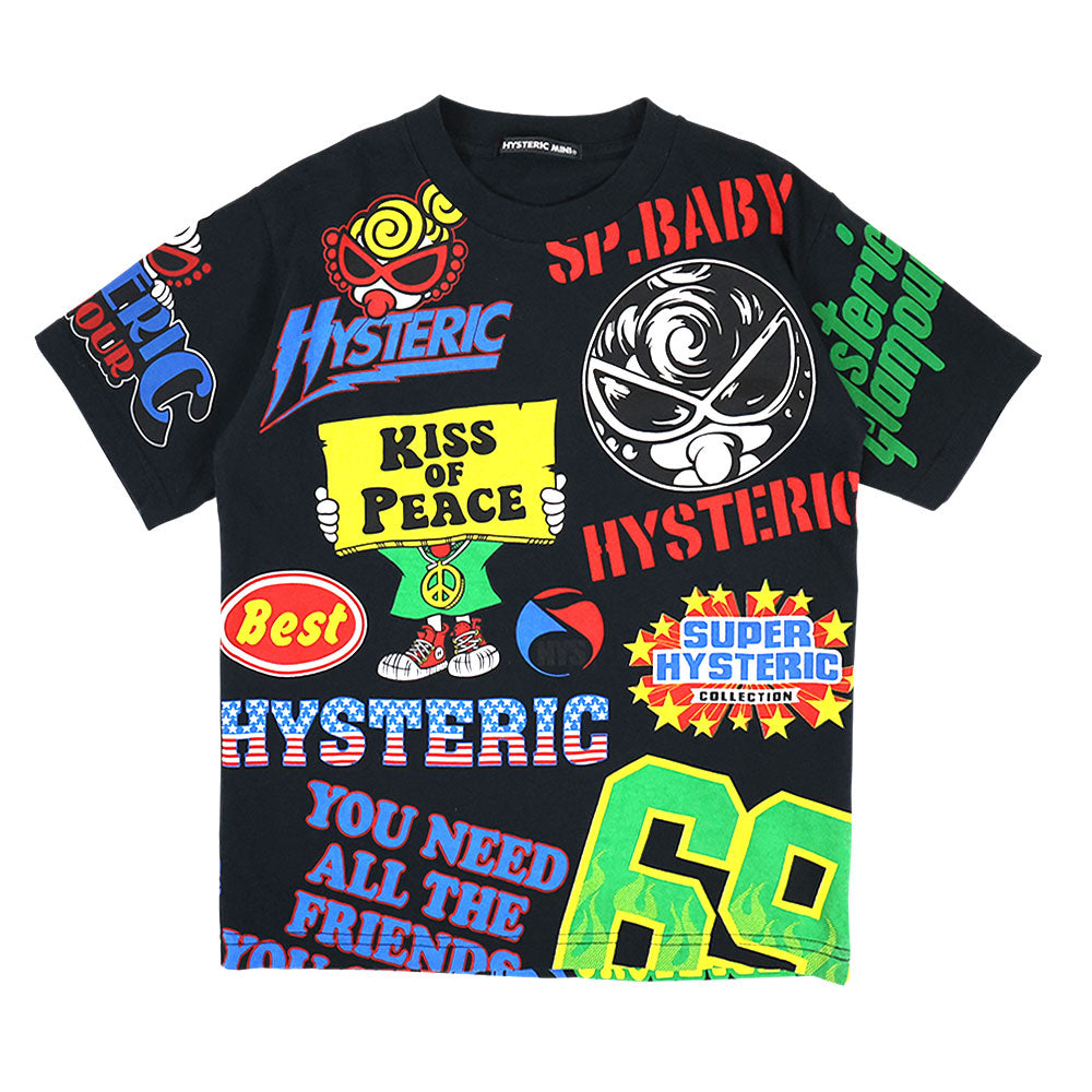 HYSTERIC LOGO MANIAC 半袖Tシャツ – Hystericmini OnlineStore