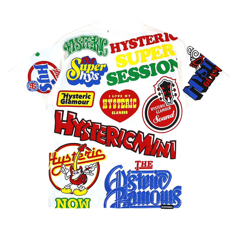 HYSTERIC LOGO MANIAC 半袖Tシャツ