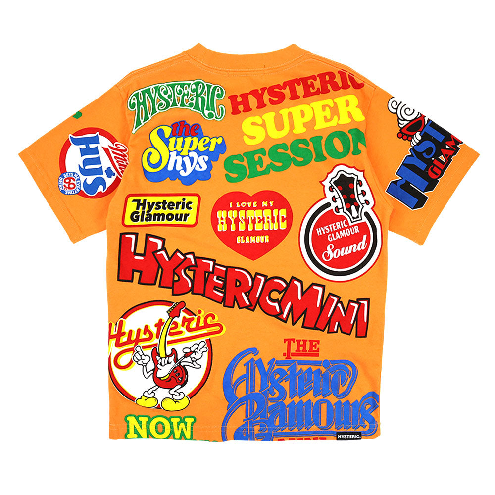 HYSTERIC LOGO MANIAC 半袖Tシャツ – Hystericmini OnlineStore