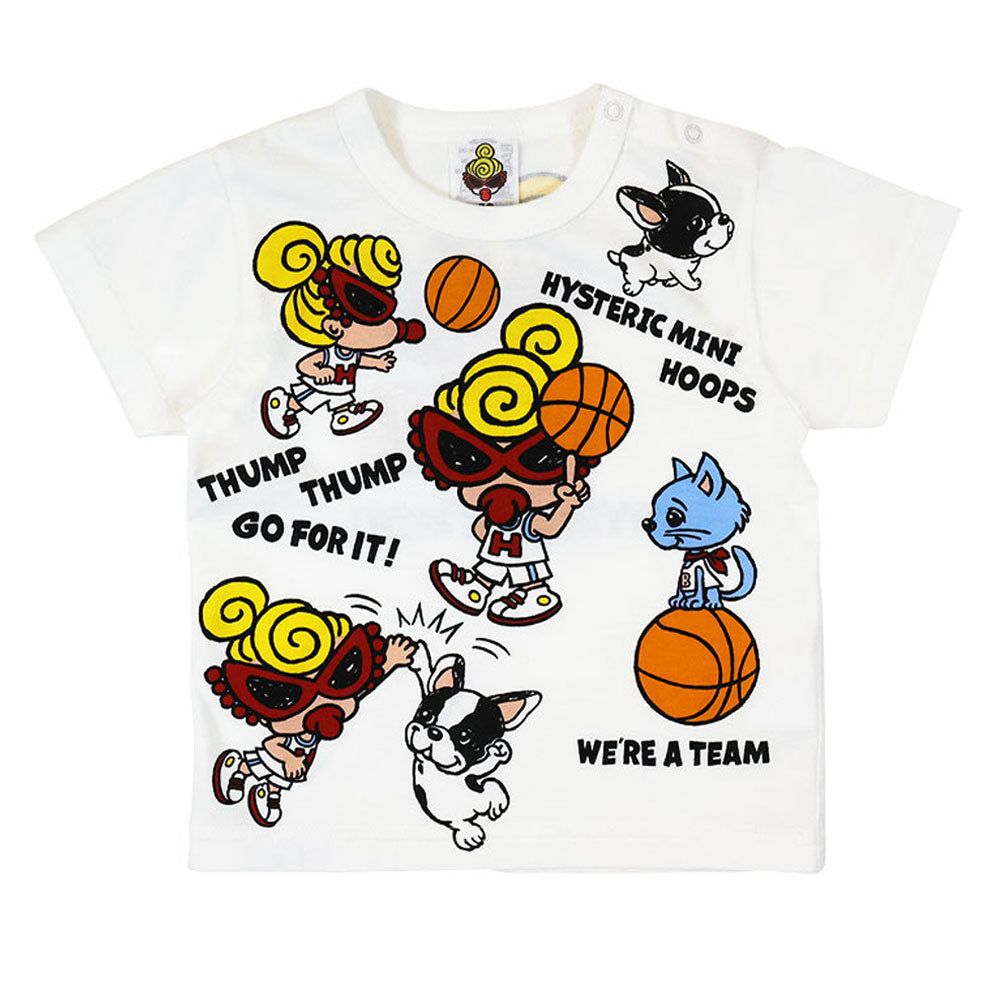 HYSTERIC MINI HOOPS 半袖Tシャツ