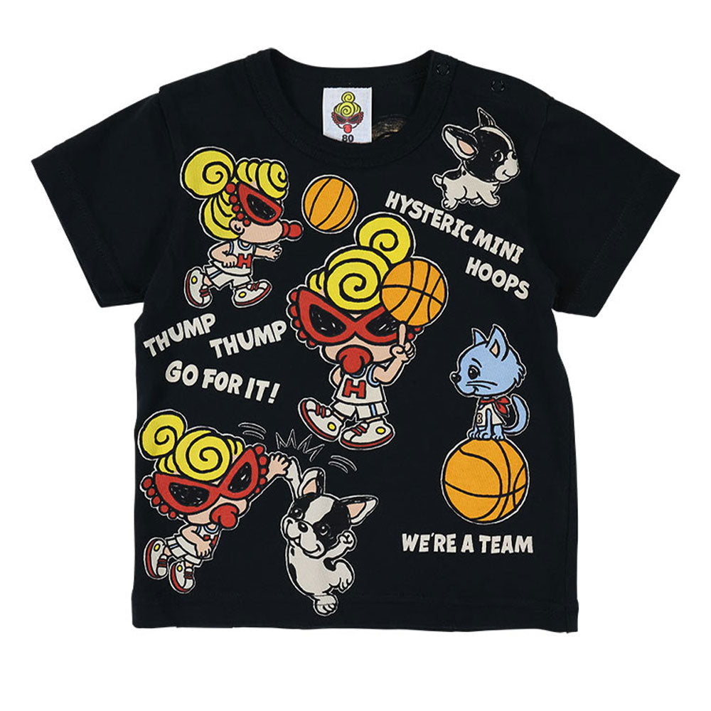 HYSTERIC MINI HOOPS 半袖Tシャツ
