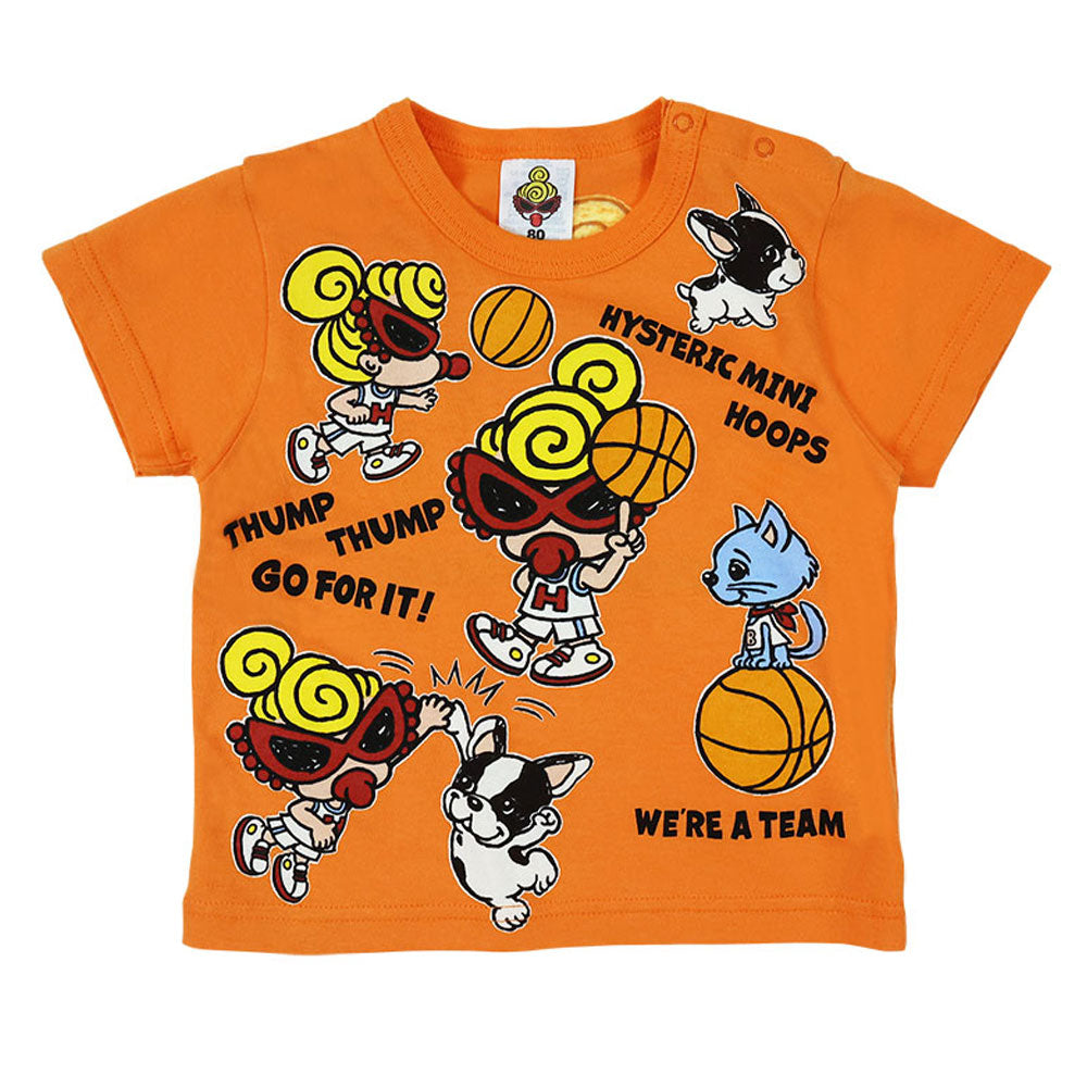 HYSTERIC MINI HOOPS 半袖Tシャツ
