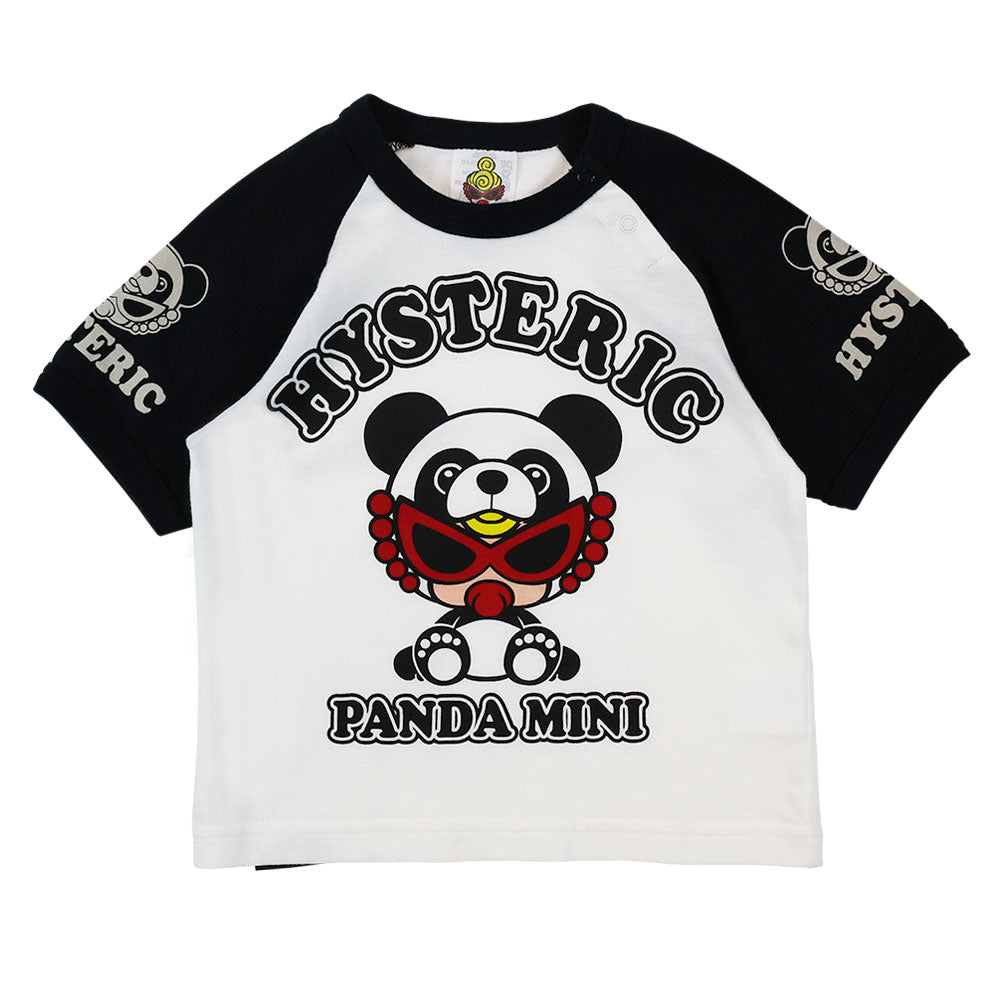 PANDA MINI ラグラン半袖Tシャツ