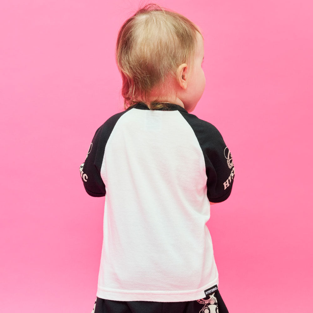 PANDA MINI ラグラン半袖Tシャツ