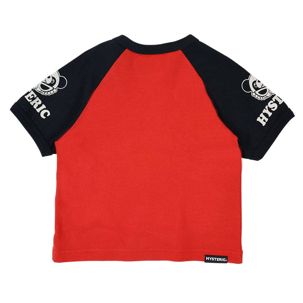 PANDA MINI ラグラン半袖Tシャツ