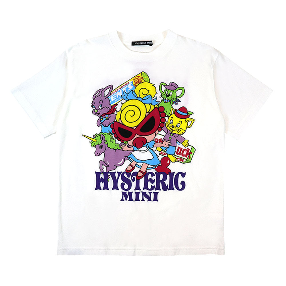 HYSTERIC MINI IN WONDERLAND 半袖Tシャツ