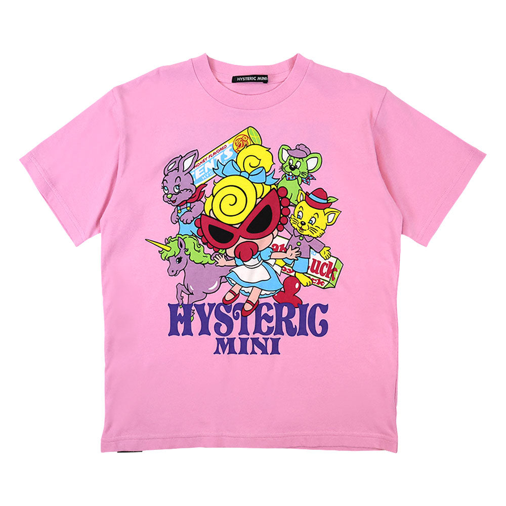 HYSTERIC MINI IN WONDERLAND 半袖Tシャツ