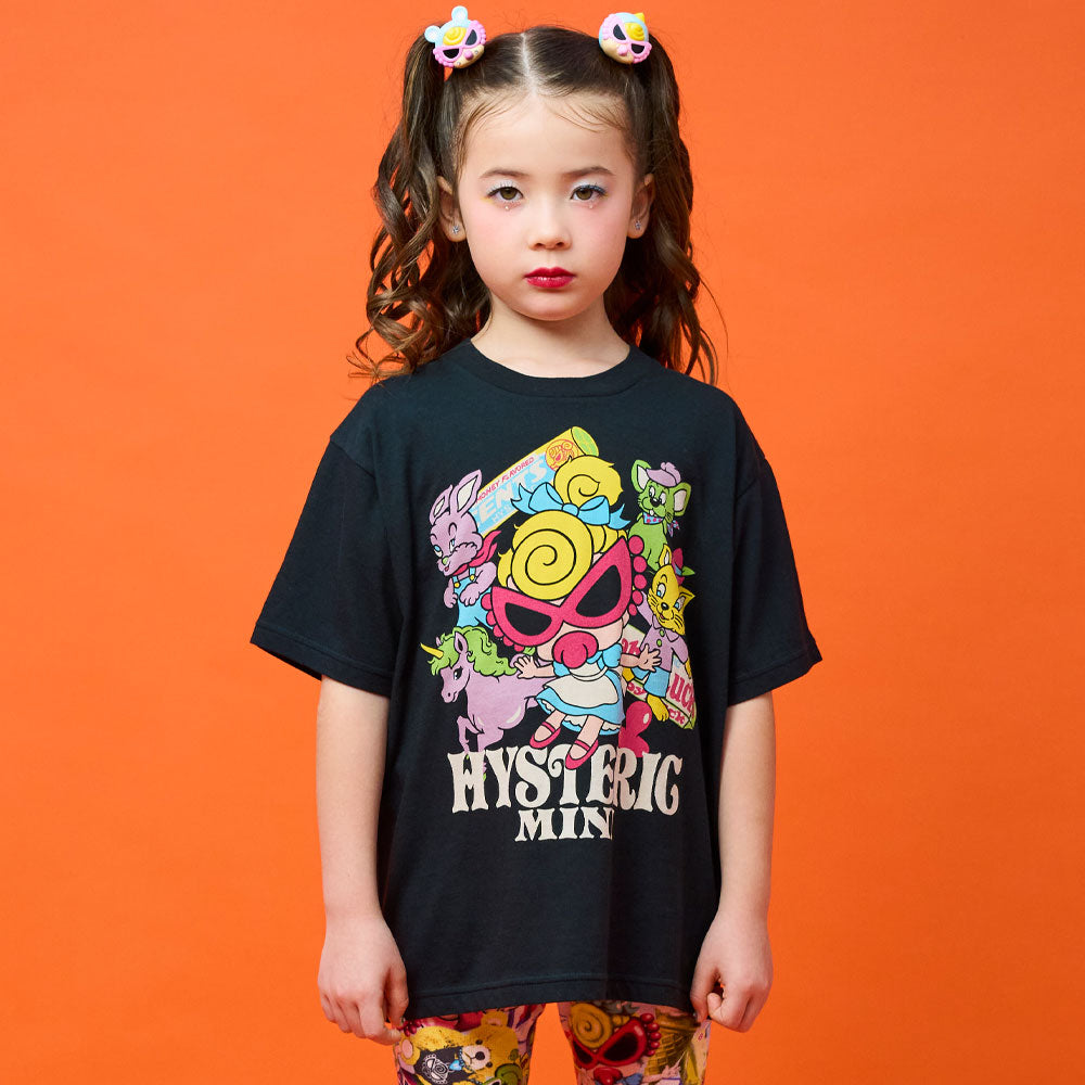 ゆ*ぅ様 HYSTERIC MINI ウサギフード Tシャツ HYSTERIC MINI IN WONDERLAND 半袖Tシャツ – Hystericmini OnlineStore