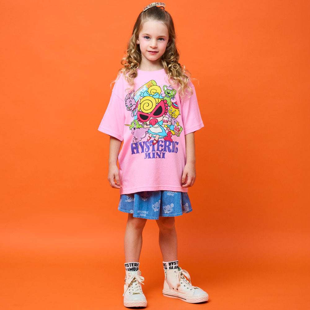 HYSTERIC MINI IN WONDERLAND 半袖Tシャツ