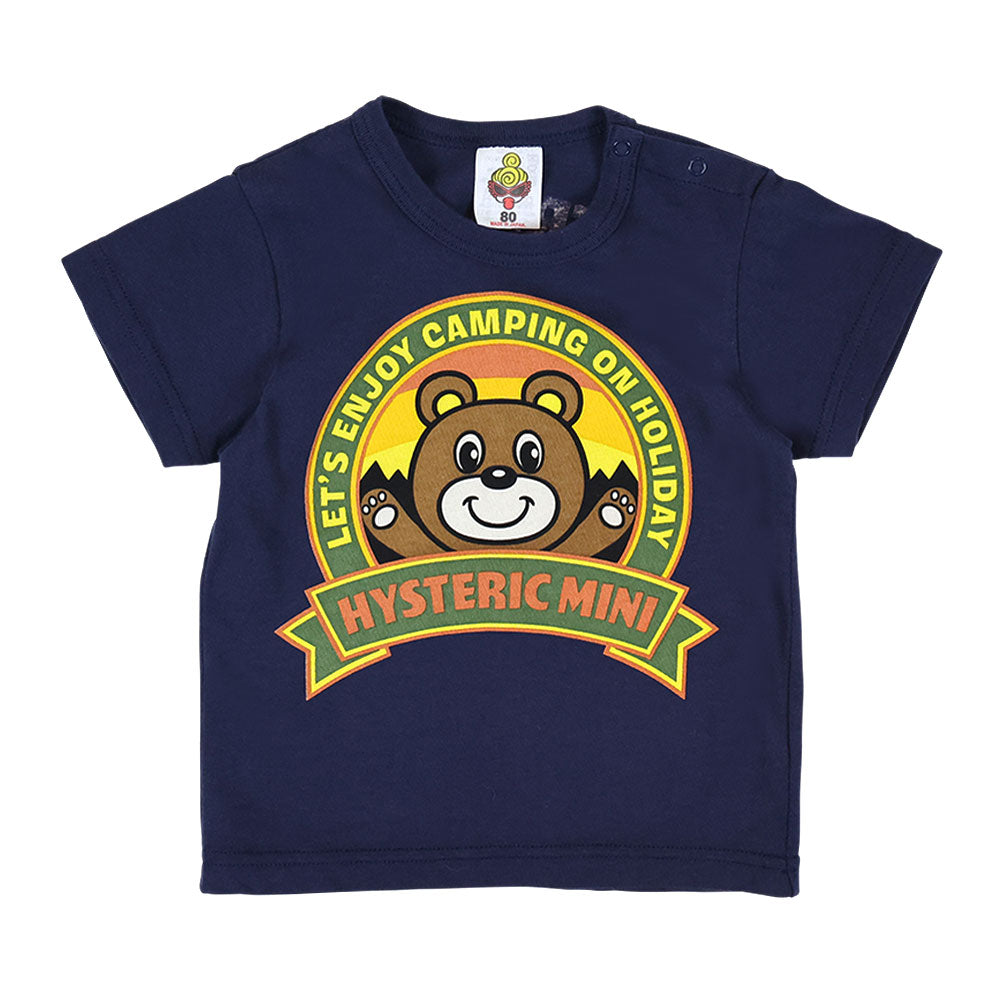 HYSTERIC MINI リトルビー Tシャツ 80 HYSTERIC MINITEDDY MINILA 半袖Tシャツ - koguma online shop | 子供