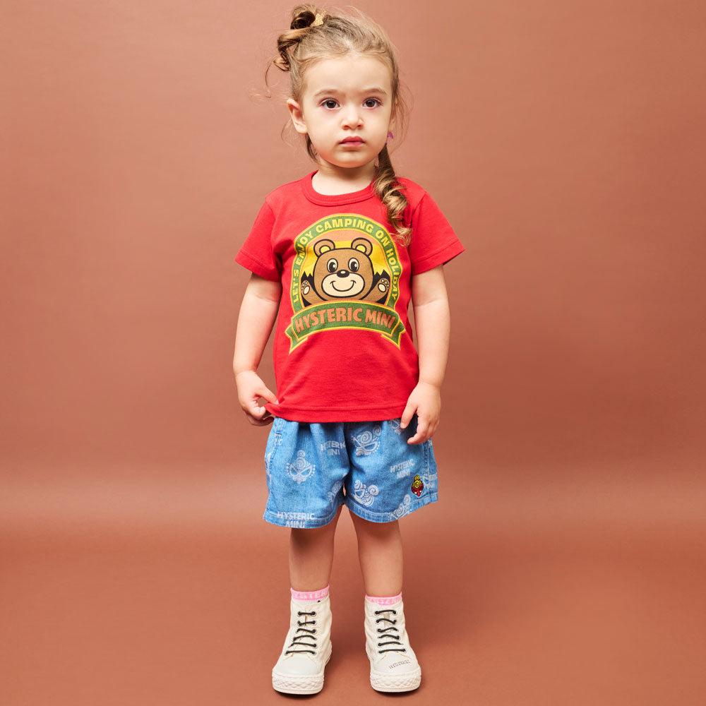 HELLO CAMP BEAR 半袖Tシャツ
