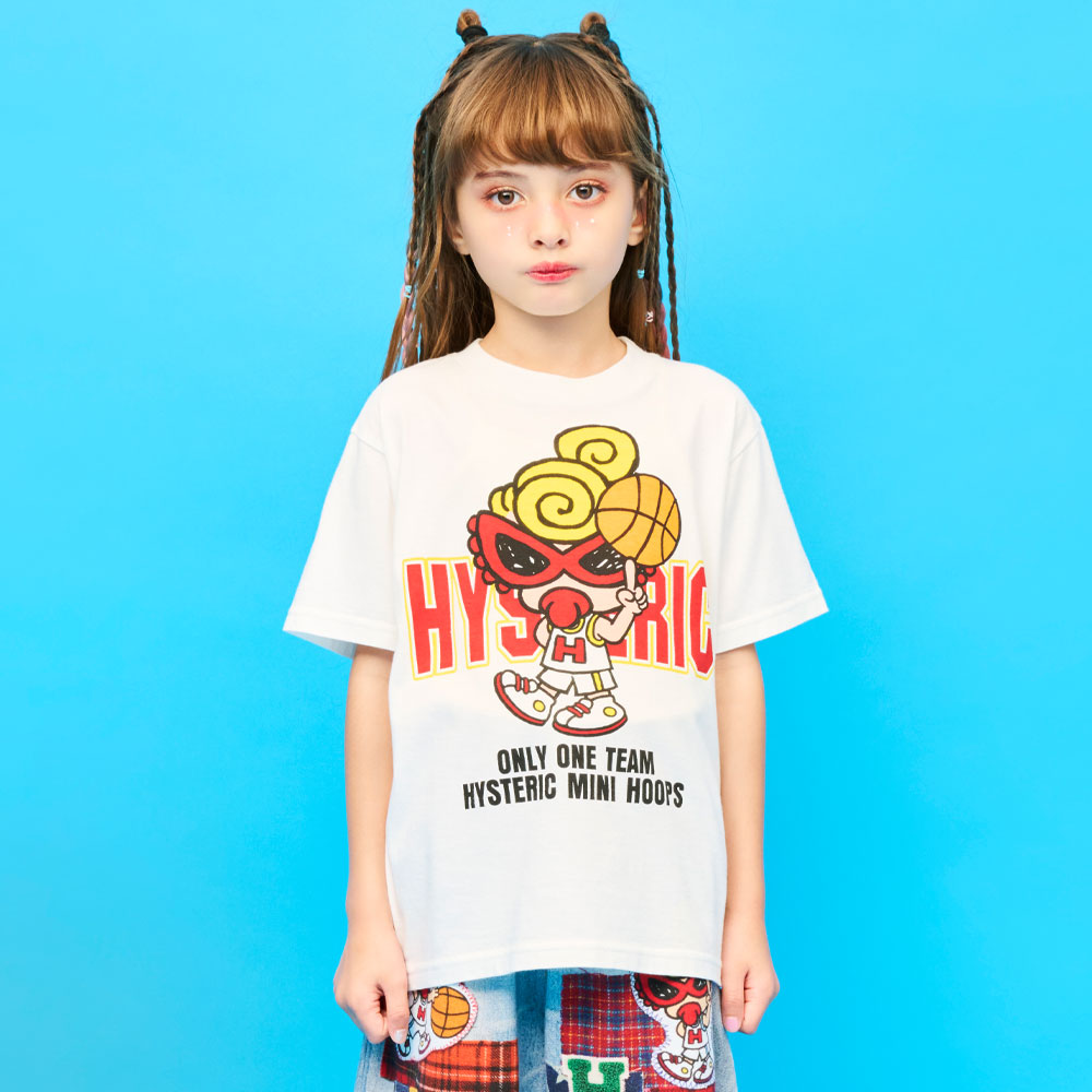 HOOP WITH MINI 半袖Tシャツ – Hystericmini OnlineStore