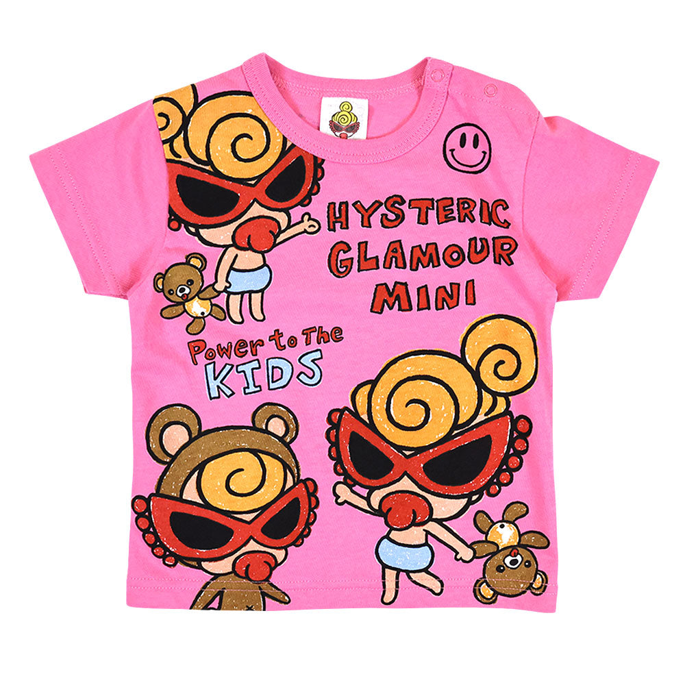 Hystericmini　SELFISH BABY総柄 SELFISH BABY ANIMAL 半袖Tシャツ – Hystericmini OnlineStore