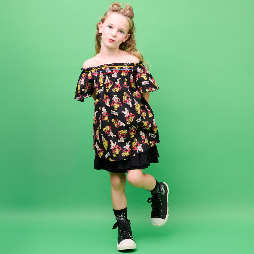 ANGEL MINI総柄 チュニック