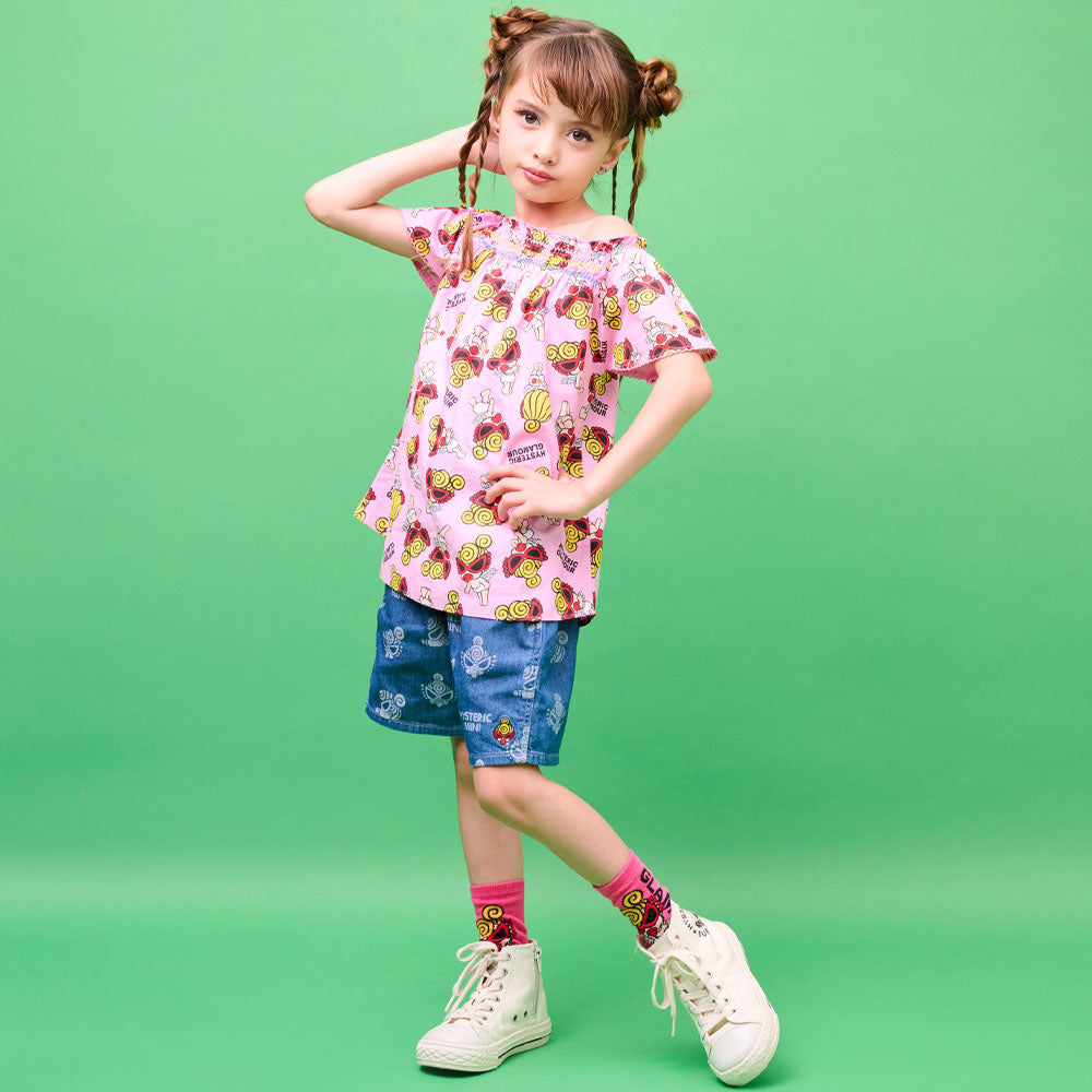 ANGEL MINI総柄 チュニック