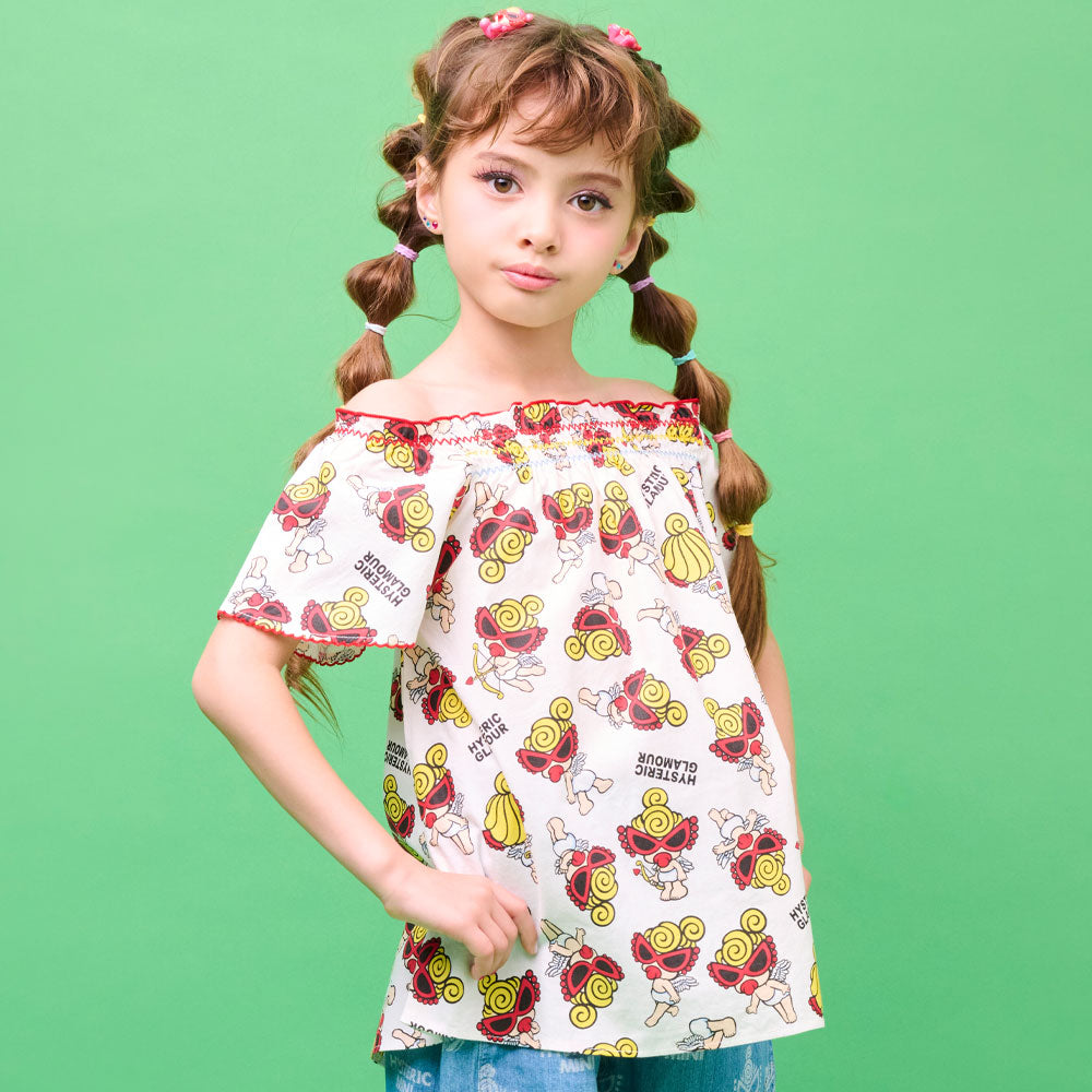 ANGEL MINI総柄 チュニック