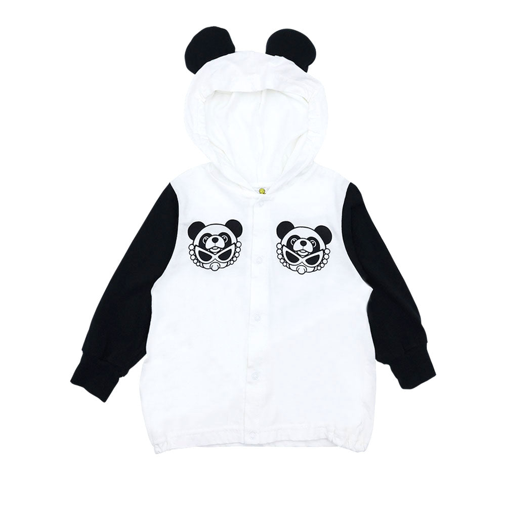 PANDA MINI 耳付きフード カーディガン