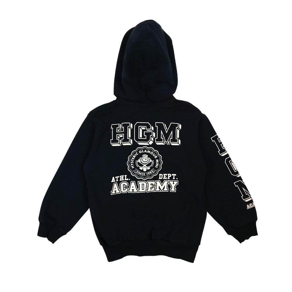 HGM ACADEMY 裏毛パーカー