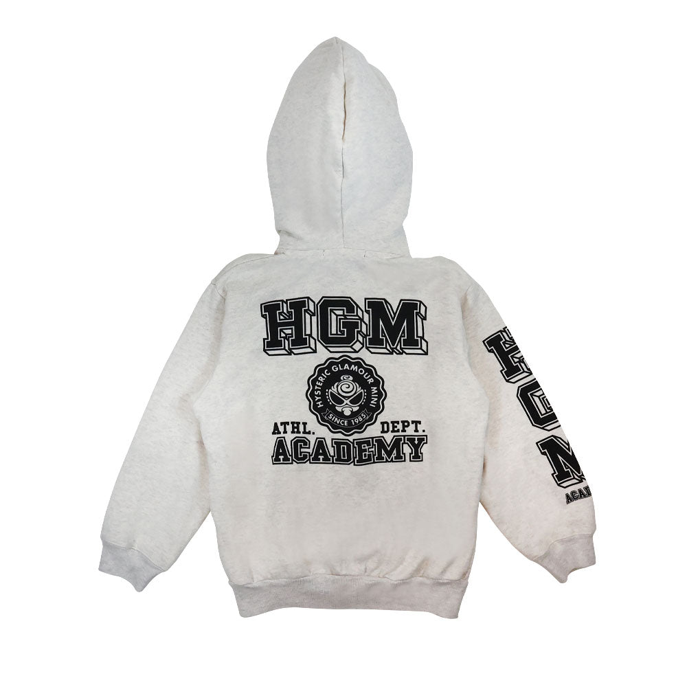 HGM ACADEMY 裏毛パーカー