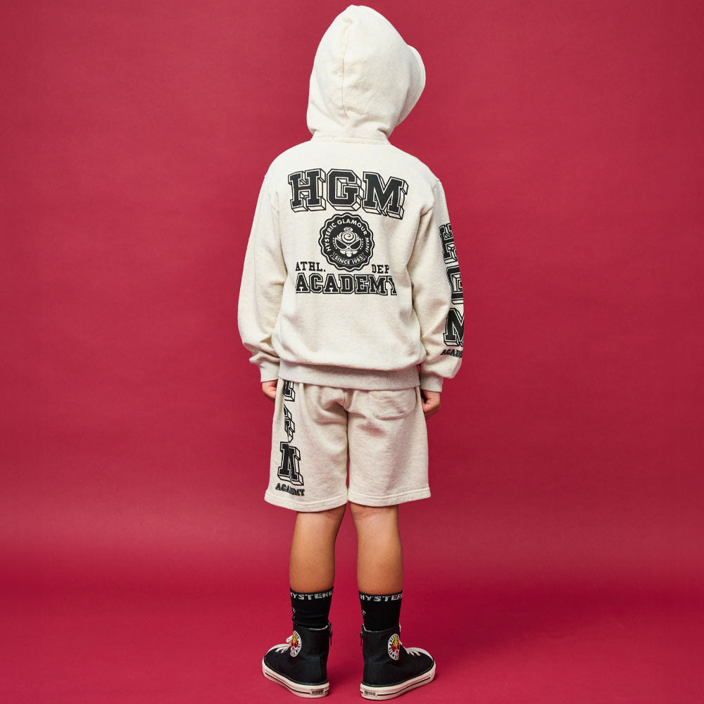 HGM ACADEMY 裏毛パーカー