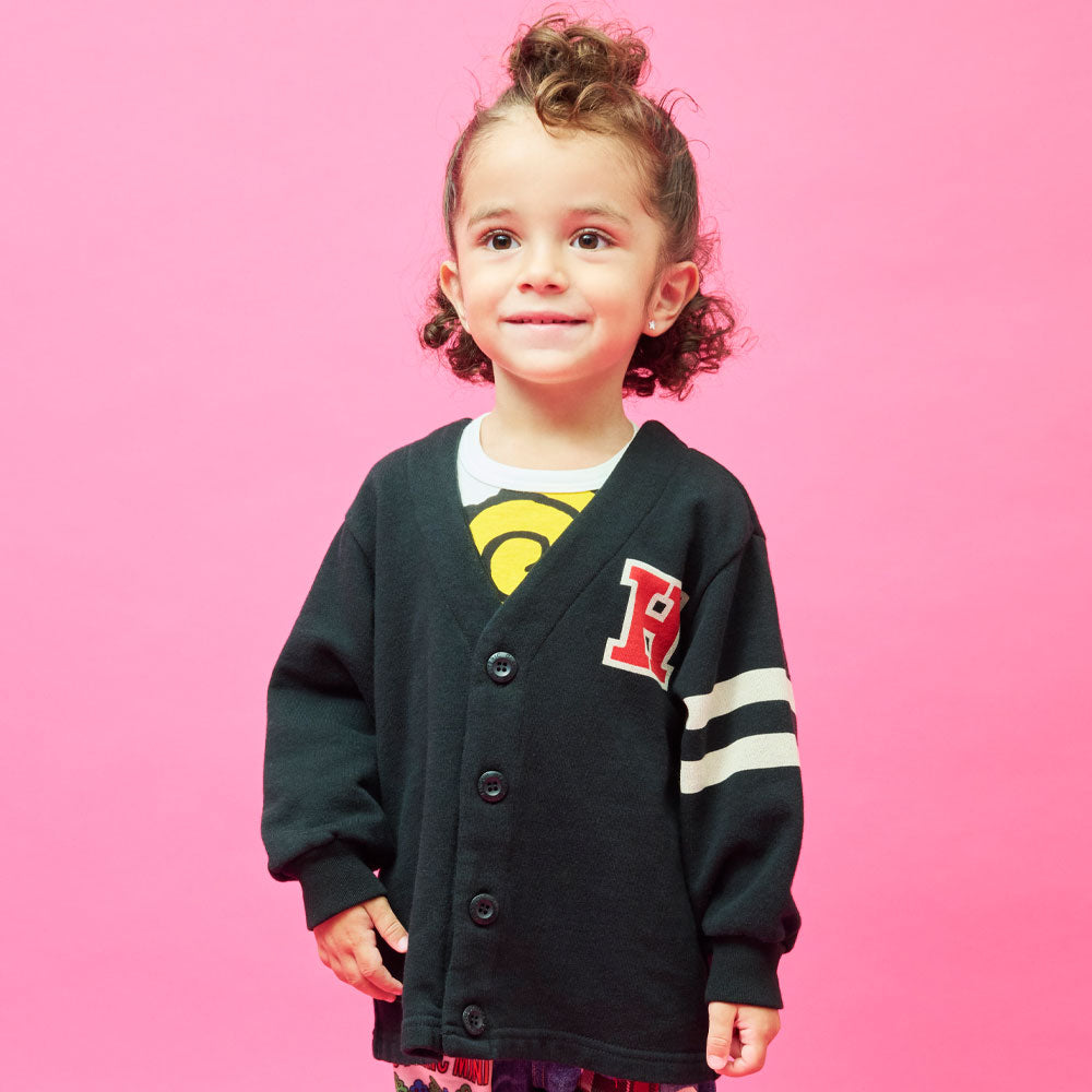 HYSTERIC MINI HOOPS 裏毛カーディガン