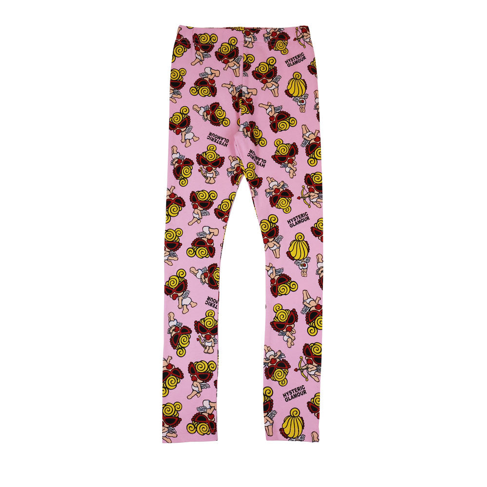 ANGEL MINI総柄 10分丈レギンス