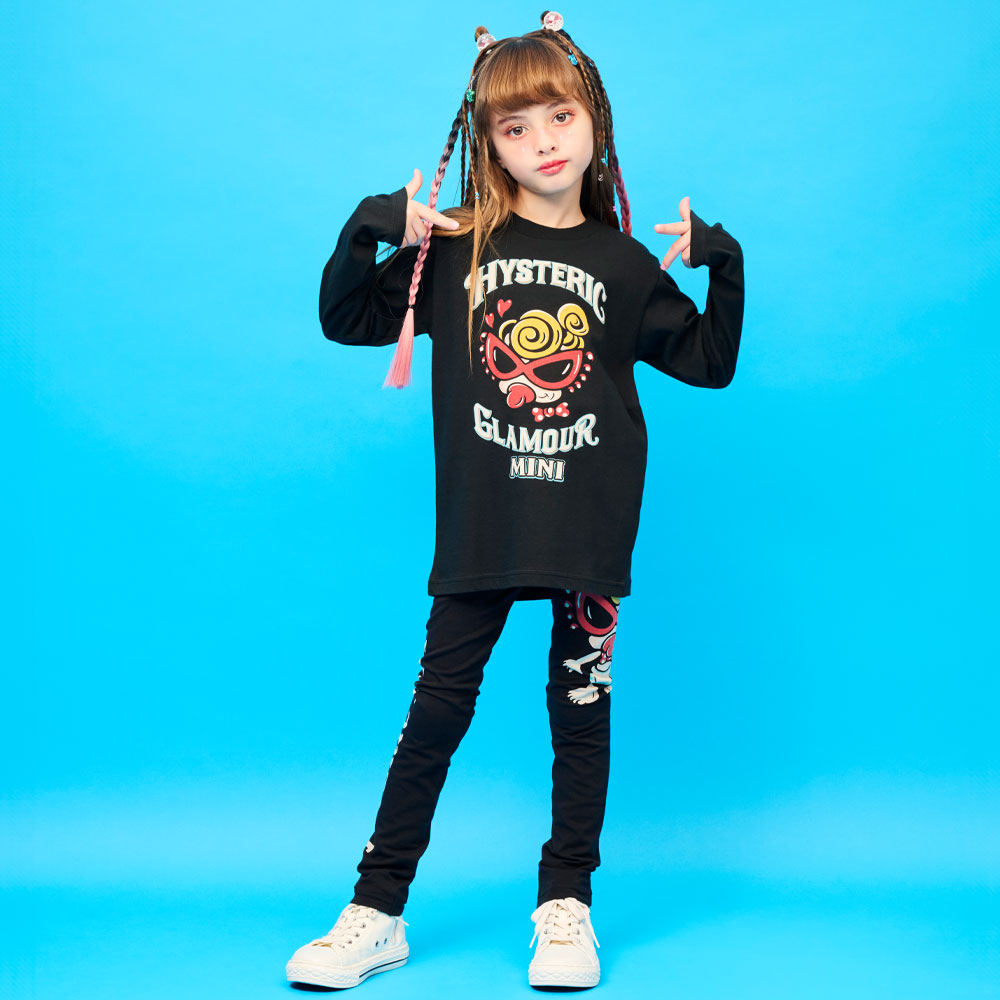 BOW TIE MINI 10分丈 レギンス