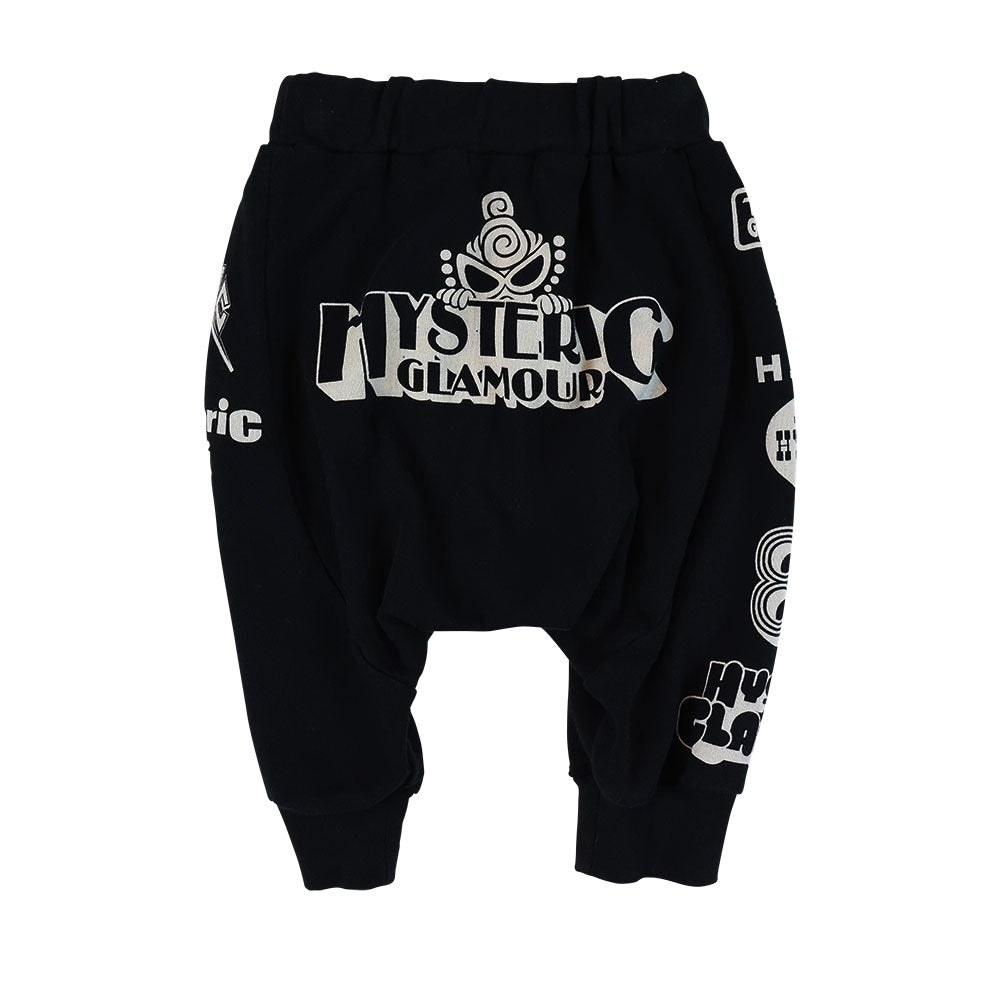 HYSTERIC LOGO COLLECTION 7分丈 サルエルパンツ