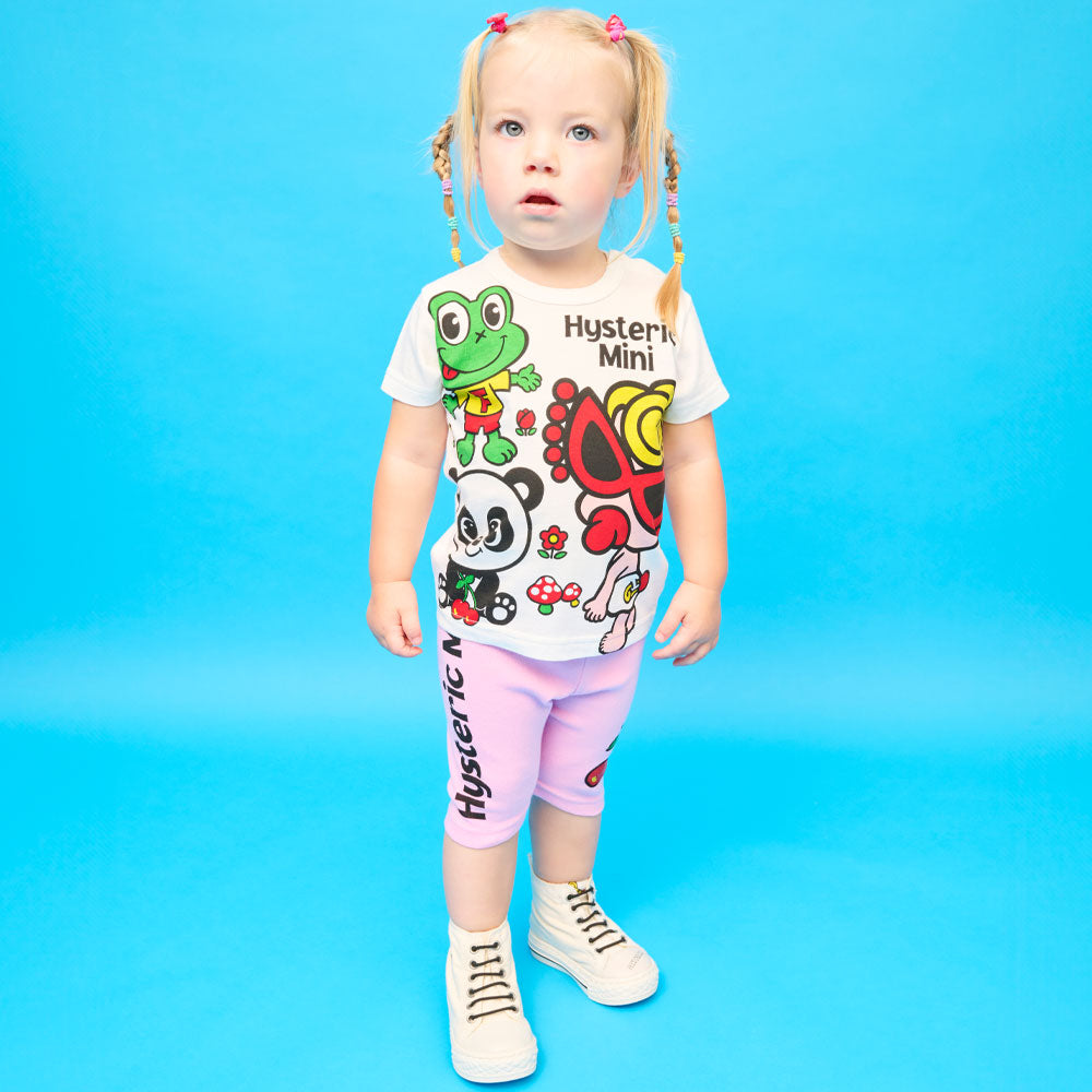 MINI&FRIENDS 5分丈レギンス