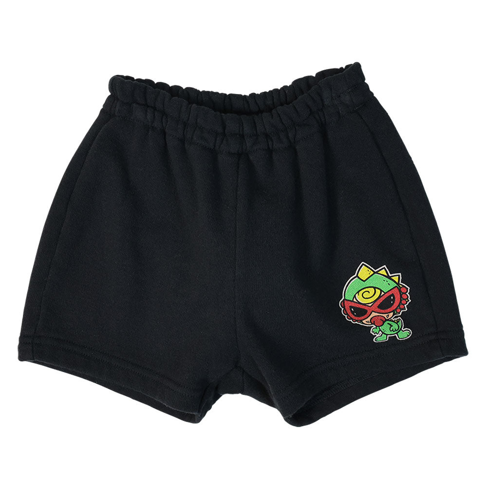 ❁*様 美品☆HYSTERIC MINI パンダTシャツ　ショートパンツセット ヒステリックミニ（HYSTERIC MINI） パンダミニちゃん切り替え半袖T
